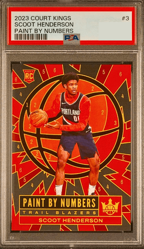 Scoot Henderson 2023 panini Hoops Winter