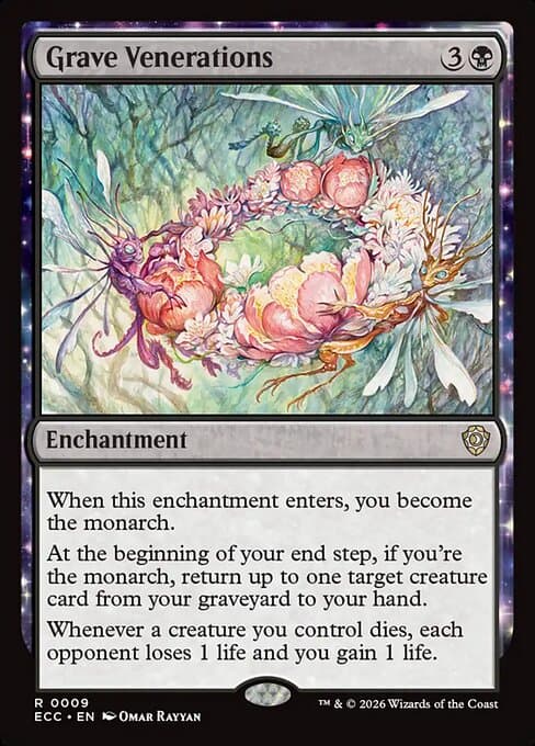 Grave Venerations 2026 Magic: The Gathering Lorwyn Eclipsed Commander