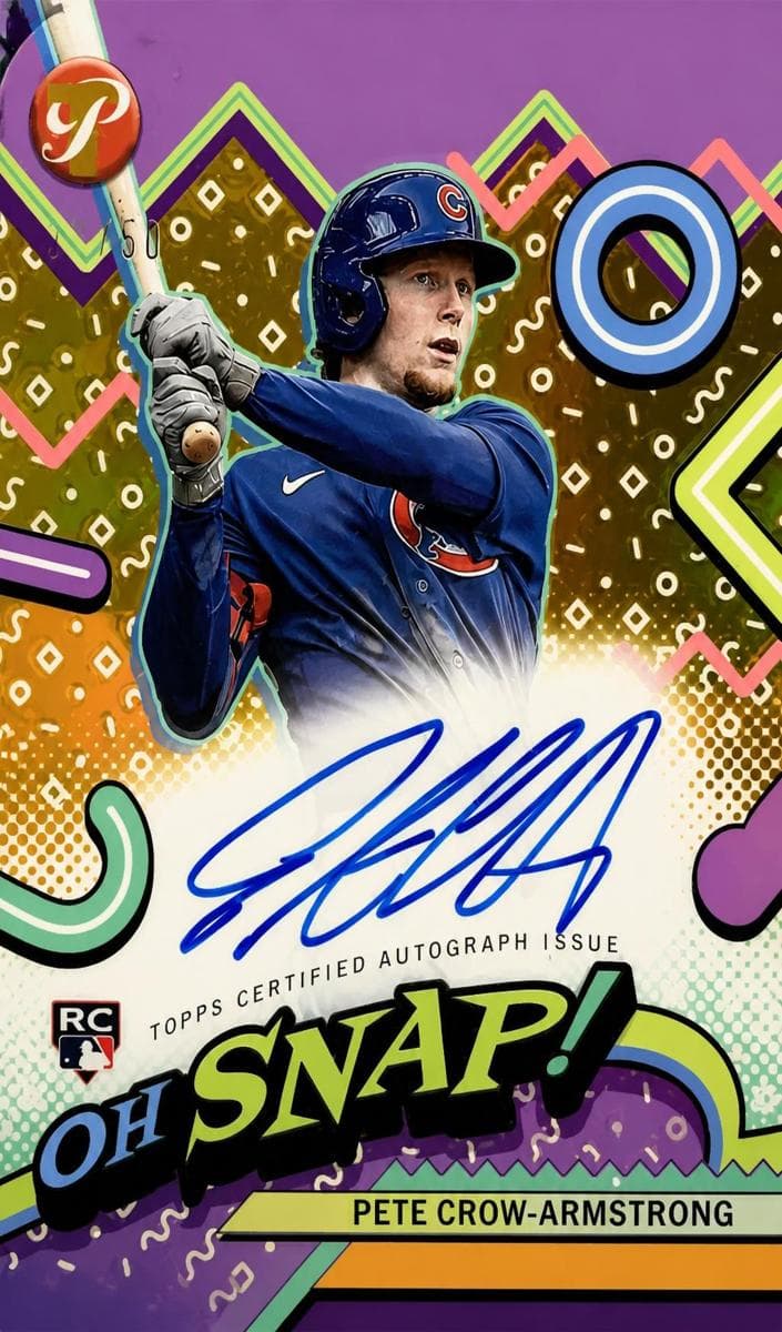 Pete Crow-Armstrong 2024 topps Topps Pristine