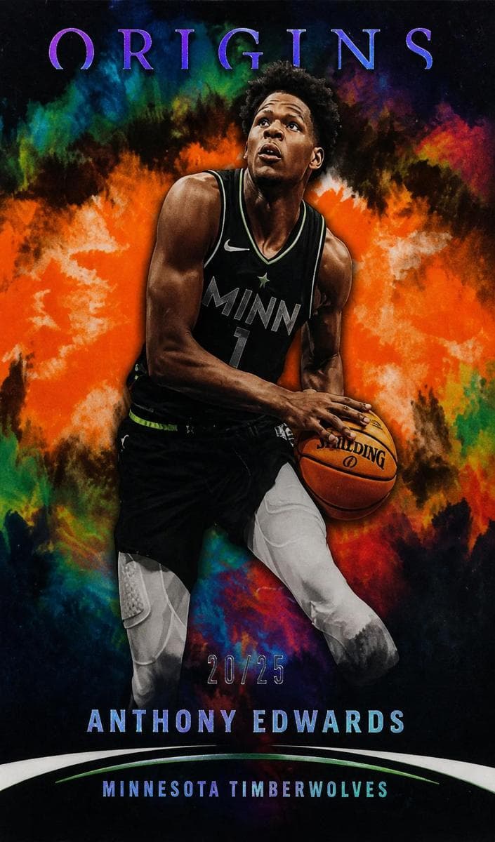 Anthony Edwards 2021 panini Panini Origins