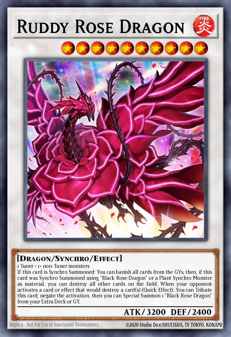Ruddy Rose Dragon #LIOV-EN035