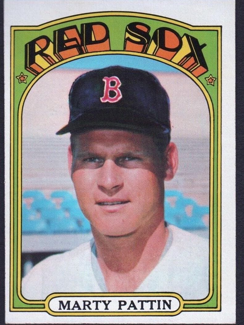 Marty Pattin 1972 topps Topps