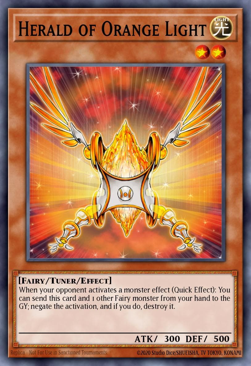 Herald of Orange Light #OP07-EN001