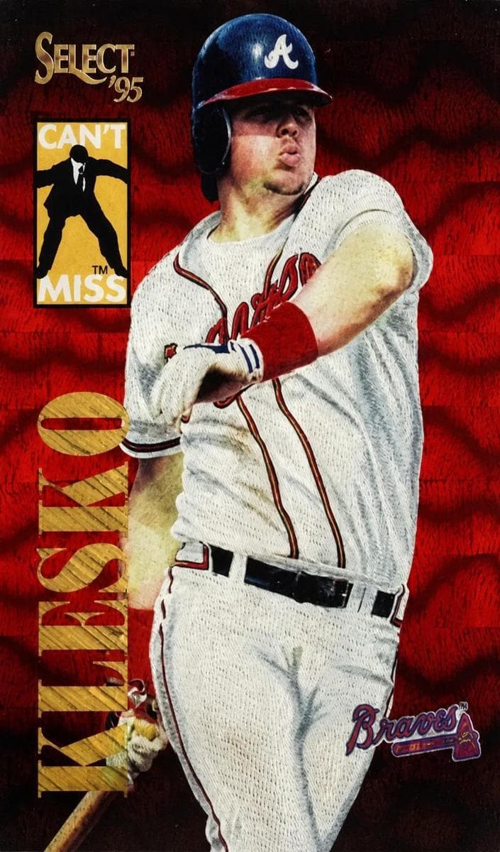Ryan Klesko 1995 panini