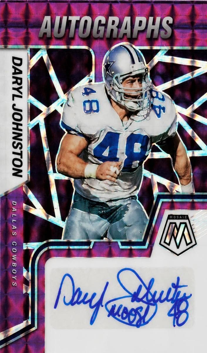 Daryl Johnston 2022 panini Panini Mosaic
