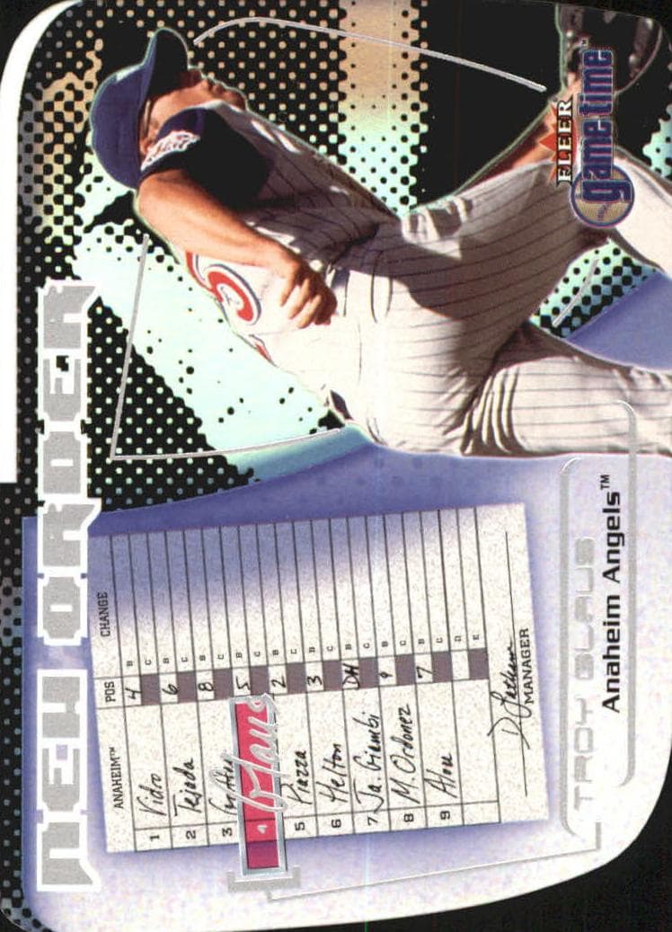 Troy Glaus 2001 fleer Fleer Game Time