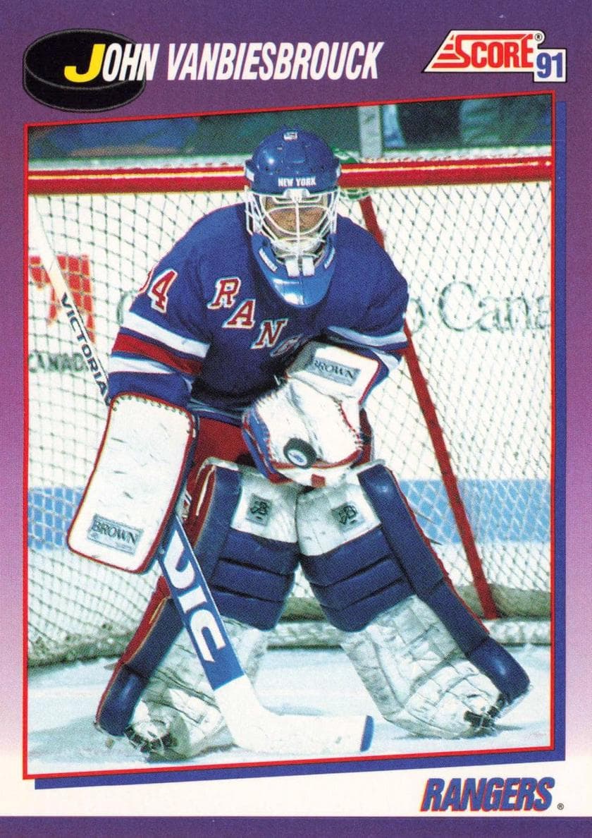 John Vanbiesbrouck 1991 score