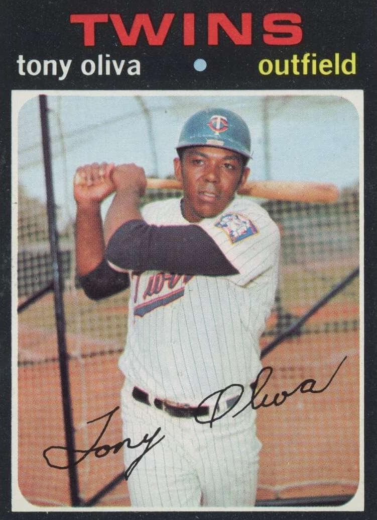 Tony Oliva 1971 topps Topps