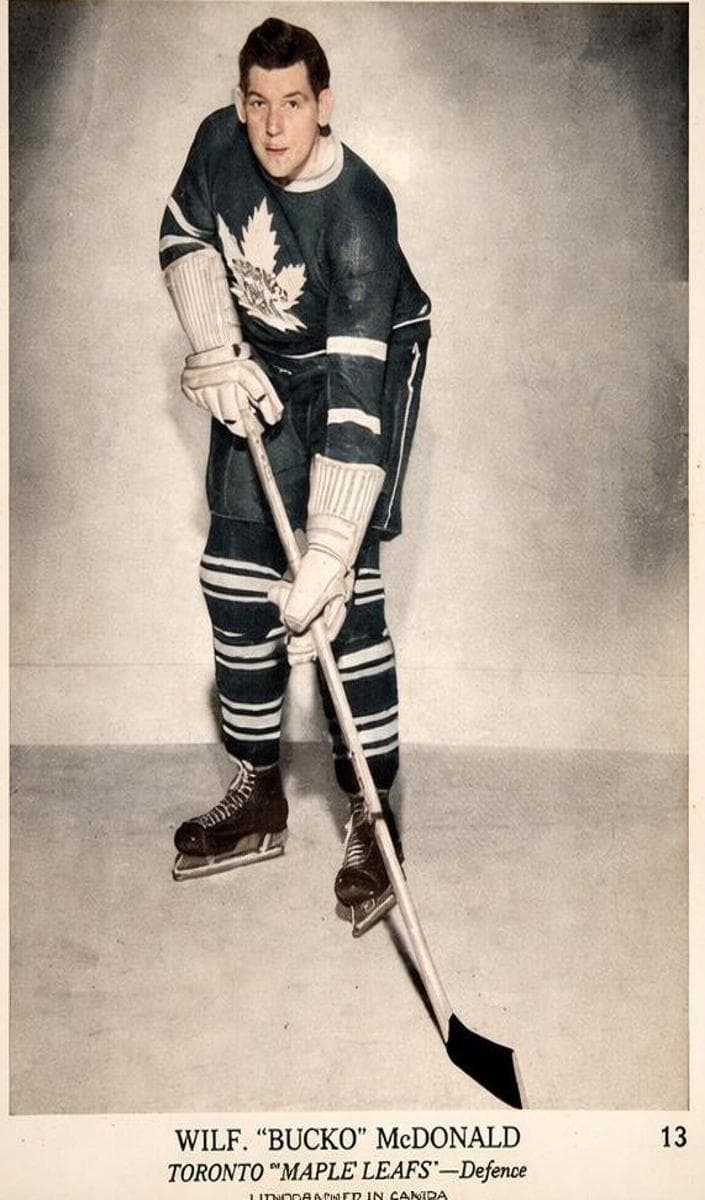 Wilf "Bucko" McDonald #13