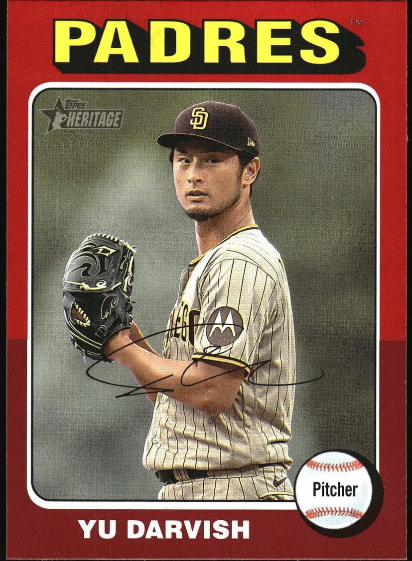 Yu Darvish 2024 topps Topps Heritage
