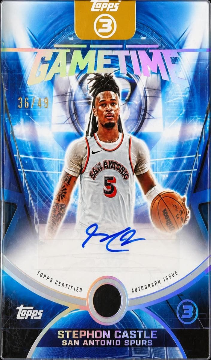 Stephon Castle 2025 topps Topps 3