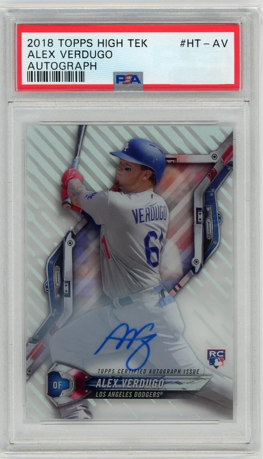 Alex Verdugo 2018 topps