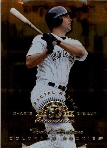 Todd Helton 1998 leaf Leaf