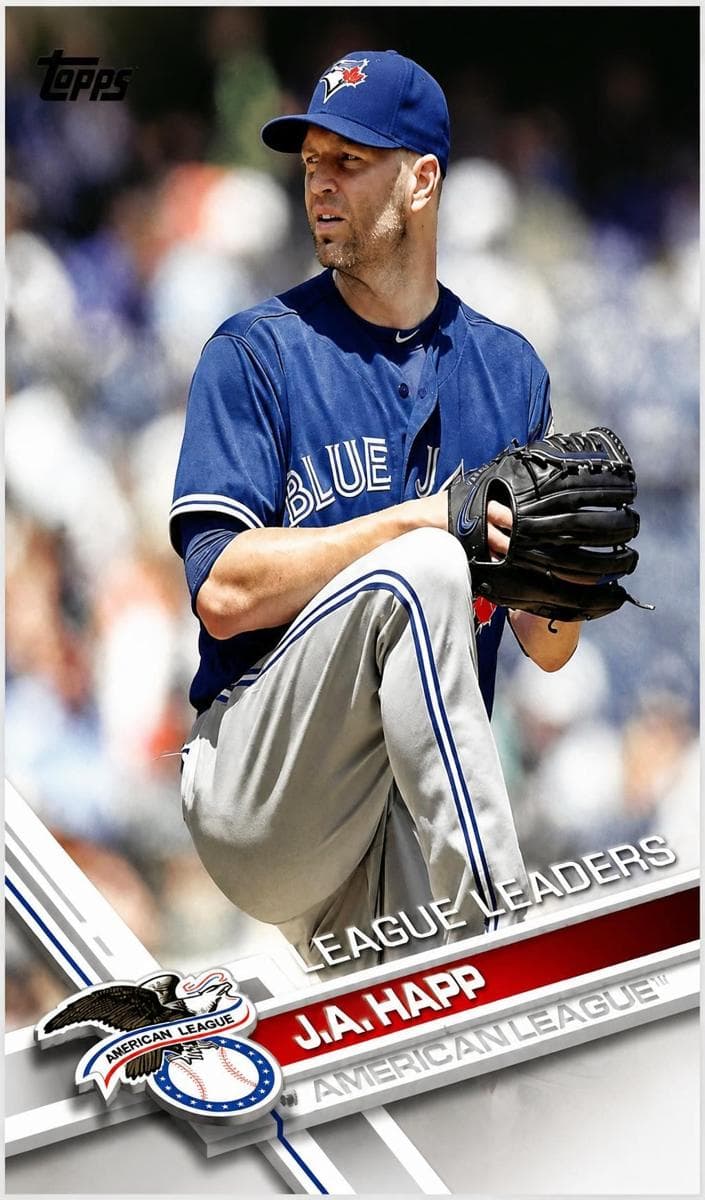J.A. Happ 2017 topps