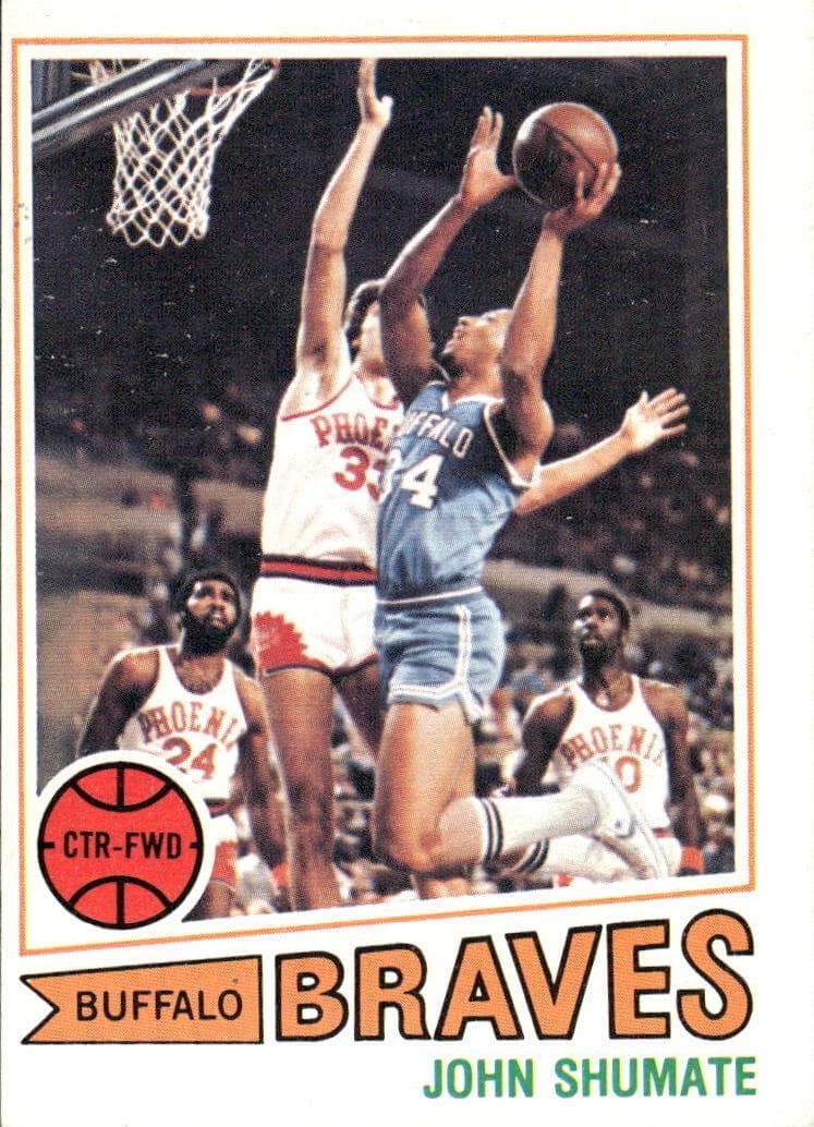 John Shumate 1977 topps Topps