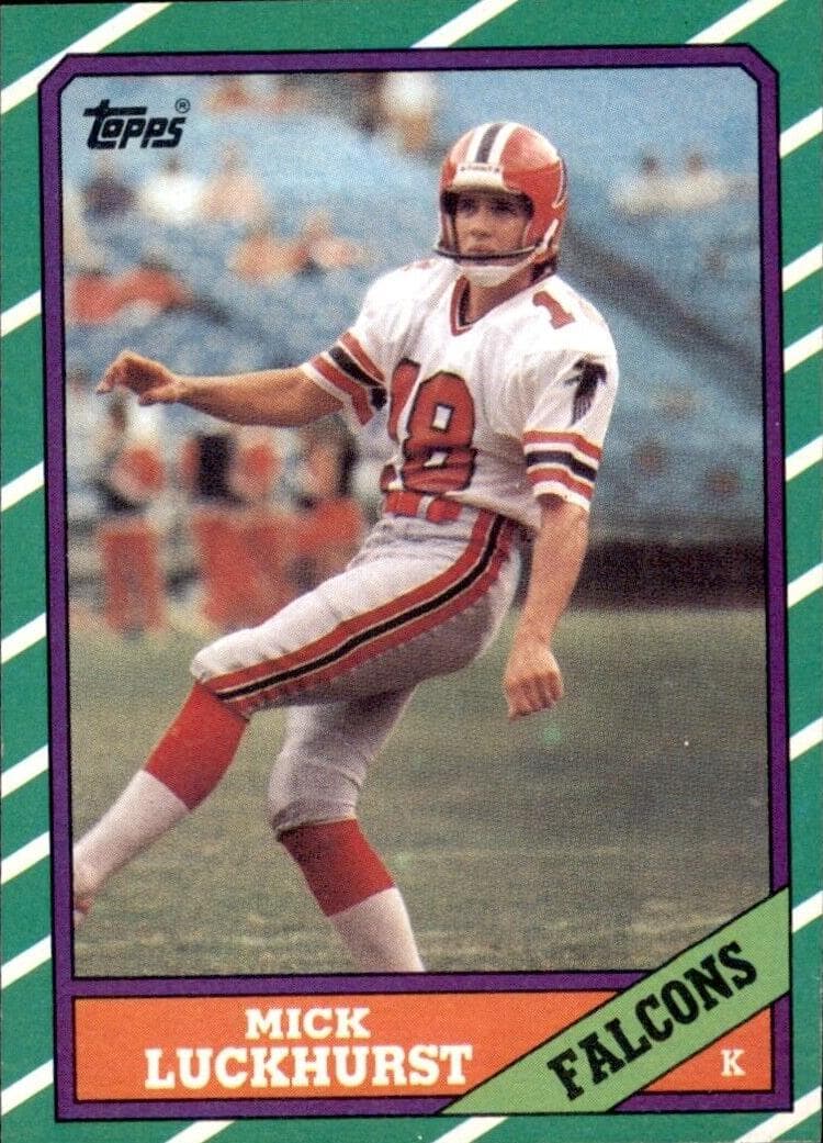 Mick Luckhurst 1986 topps