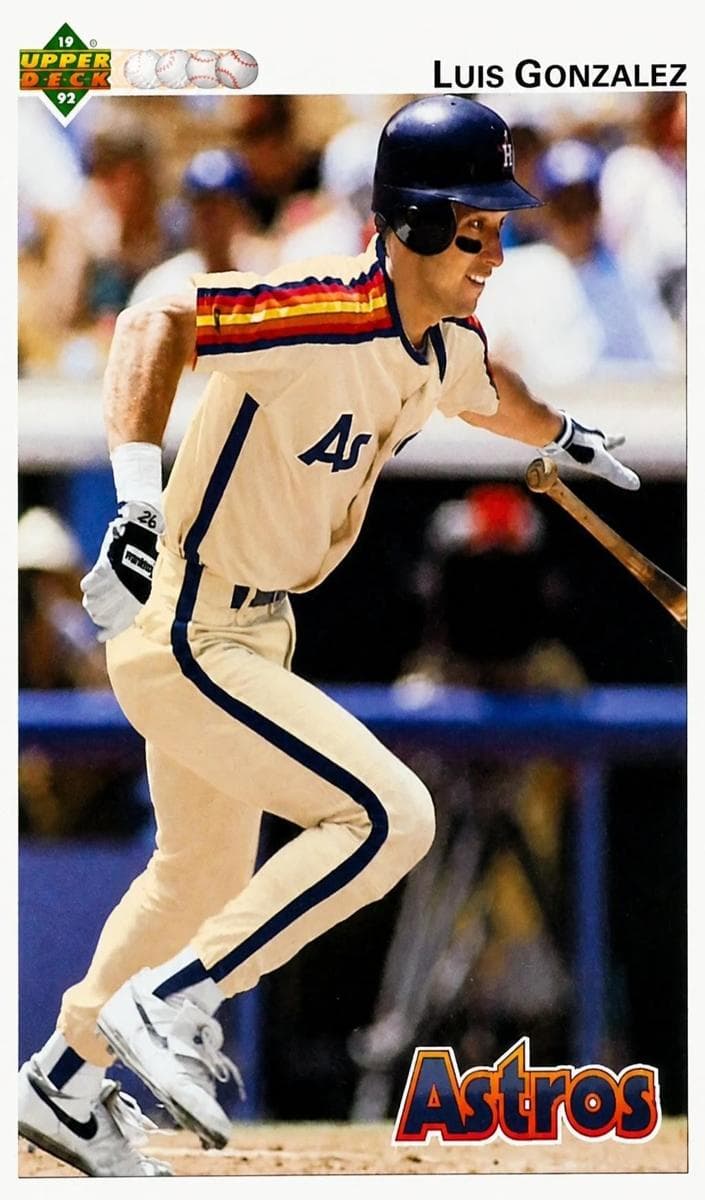 Luis Gonzalez 1992 upper-deck Upper Deck