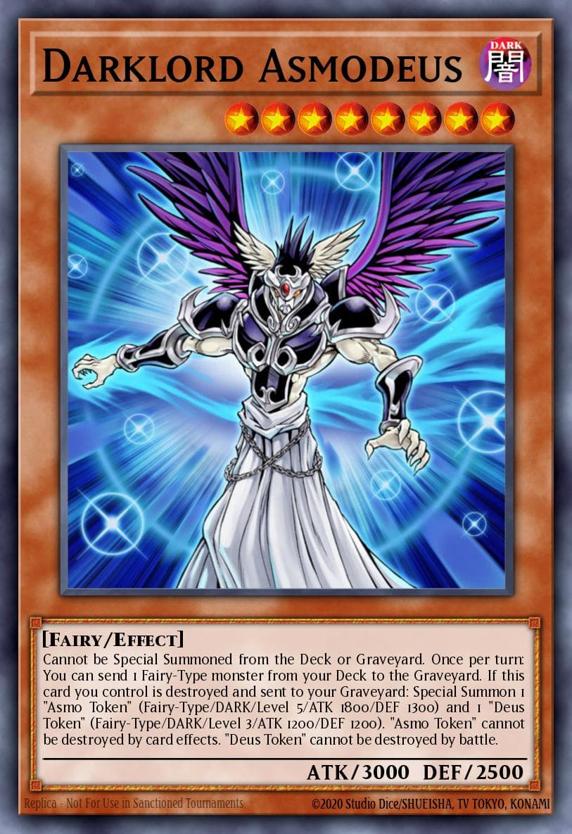 Darklord Asmodeus 2010 Yu-Gi-Oh! Japanese V Jump