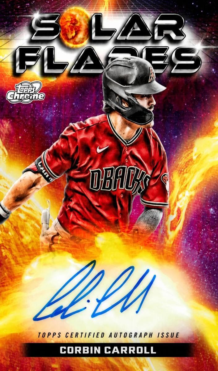 Corbin Carroll 2024 topps Topps Cosmic Chrome
