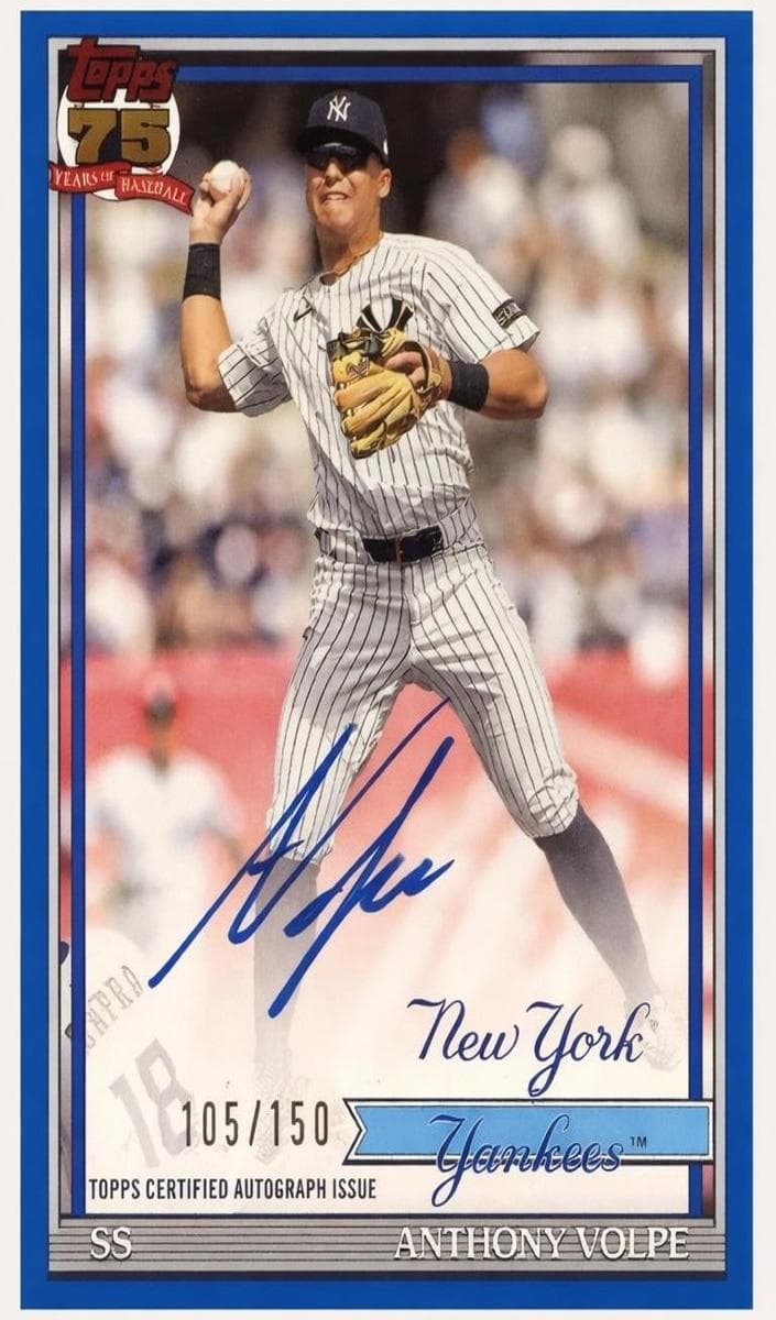 Anthony Volpe 2026 topps Topps