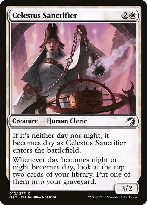Celestus Sanctifier 2022 Magic: The Gathering Innistrad: Double Feature