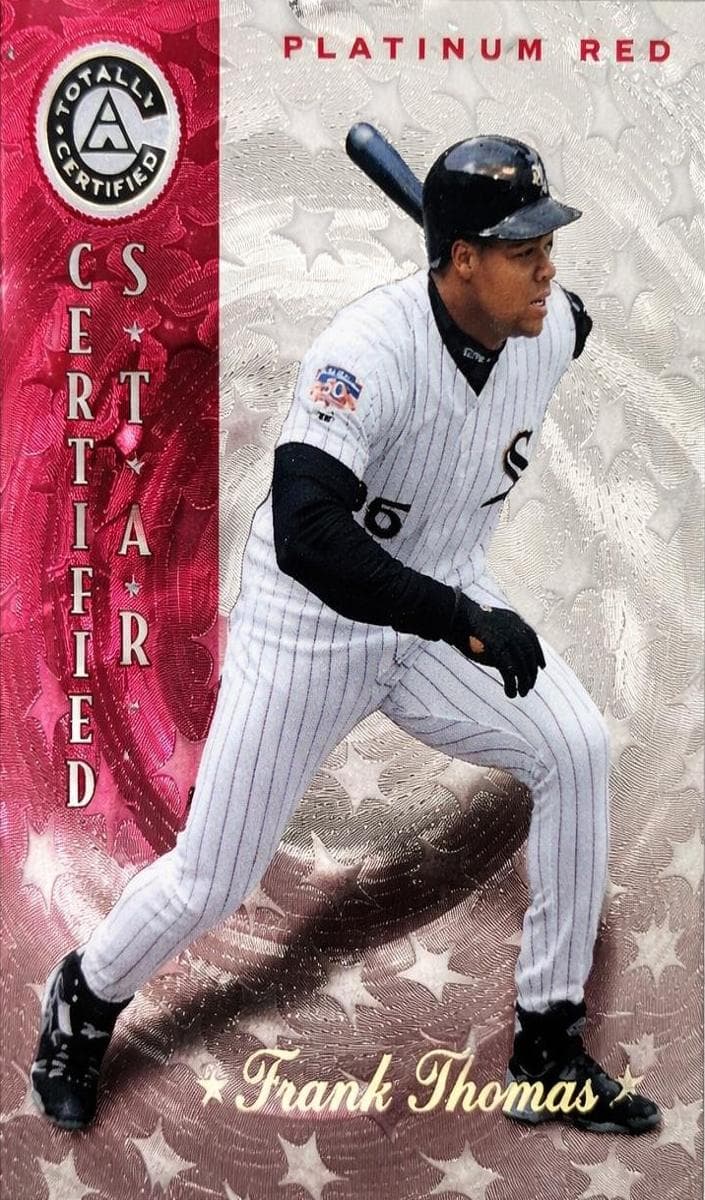 Frank Thomas 1997 panini Pinnacle Totally Certified