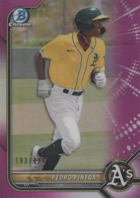 Pedro Pineda trading card