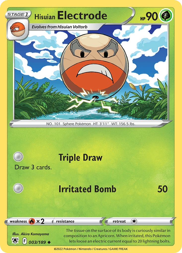 Hisuian Electrode Pokemon
