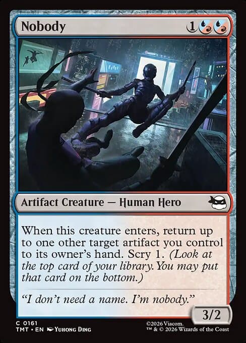 Nobody 2026 Magic: The Gathering Teenage Mutant Ninja Turtles