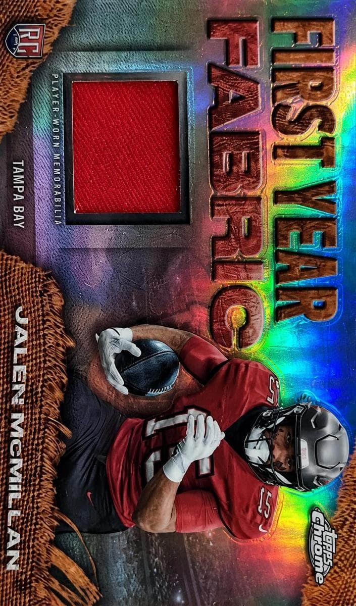 Jalen McMillan 2024 topps Topps Chrome