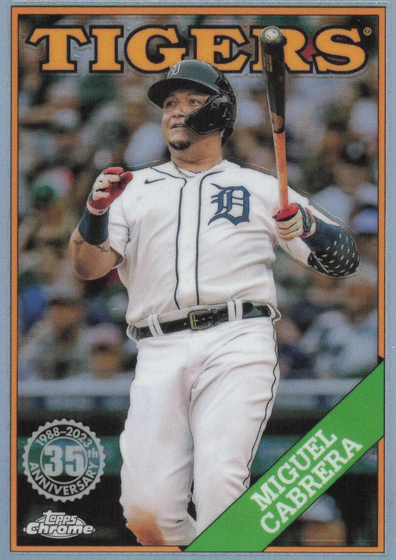 Miguel Cabrera 2023 topps Topps Chrome