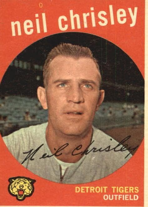 Neil Chrisley 1959 topps Topps