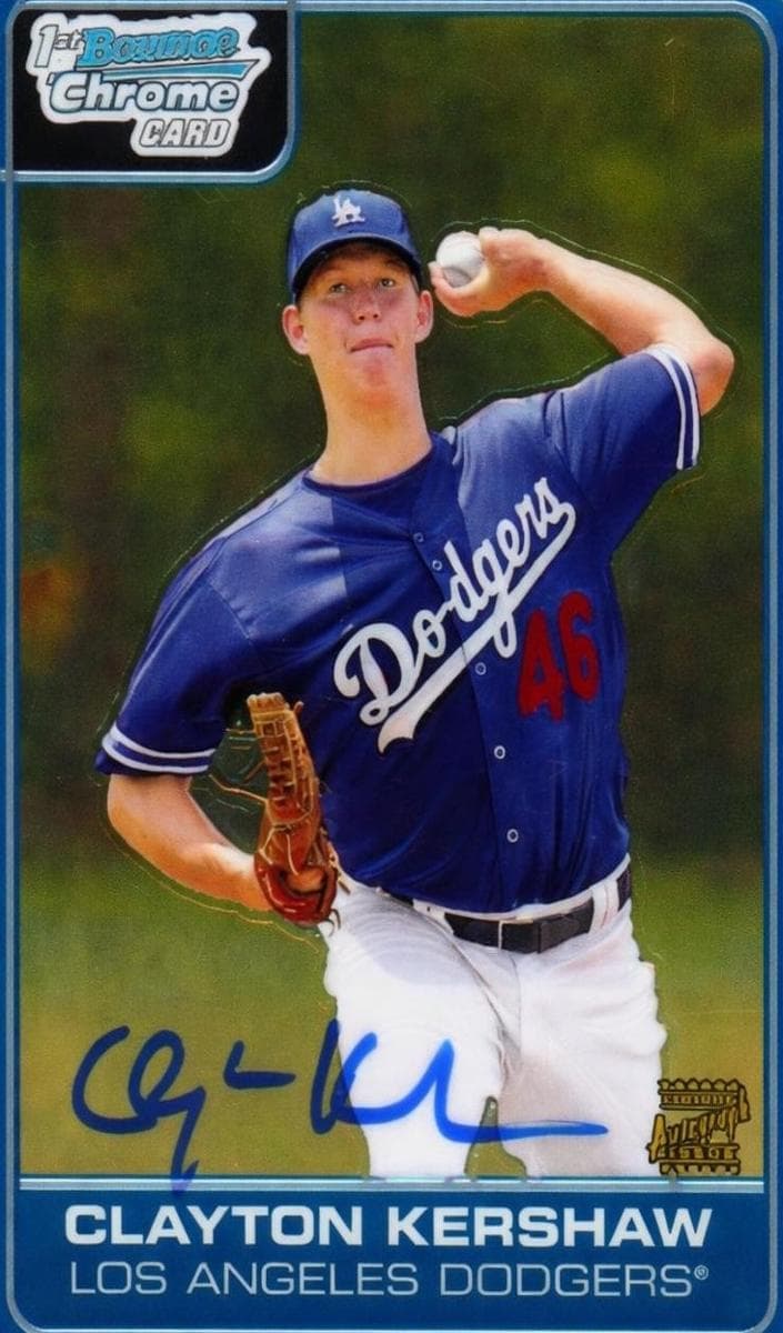 Clayton Kershaw 2006 bowman
