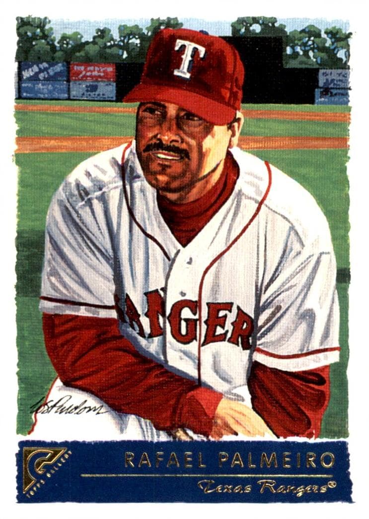 Rafael Palmeiro 2001 topps Topps Gallery