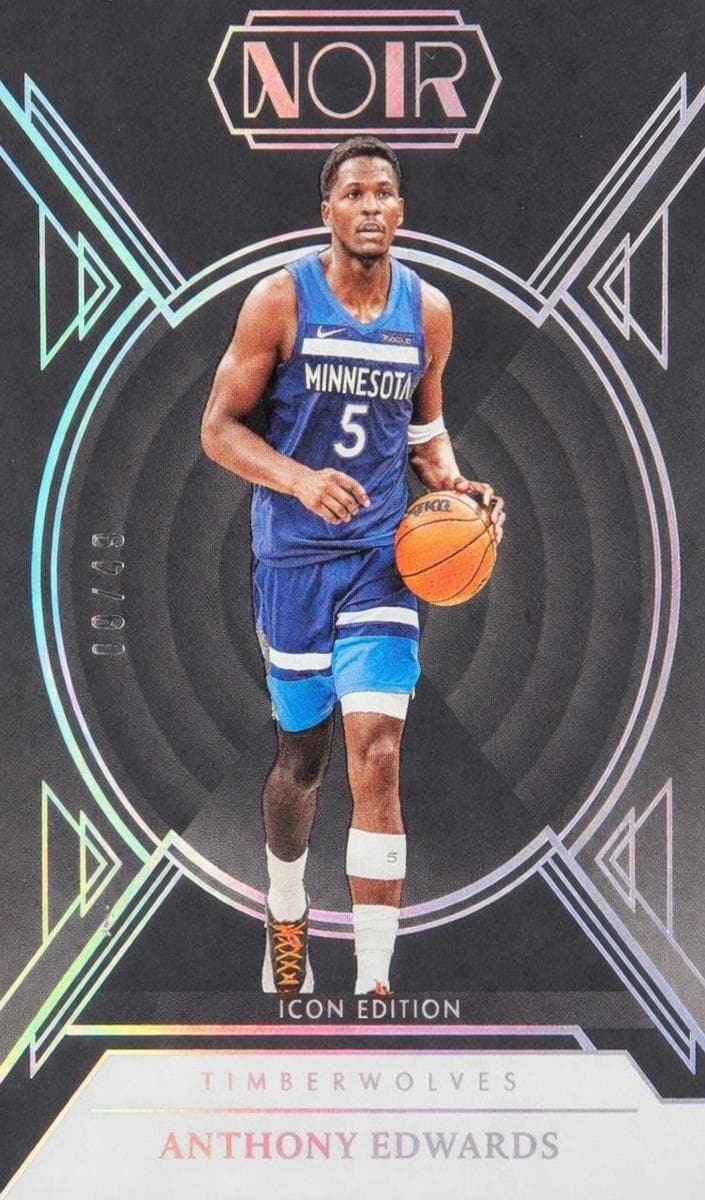 Anthony Edwards 2024 panini Panini Noir