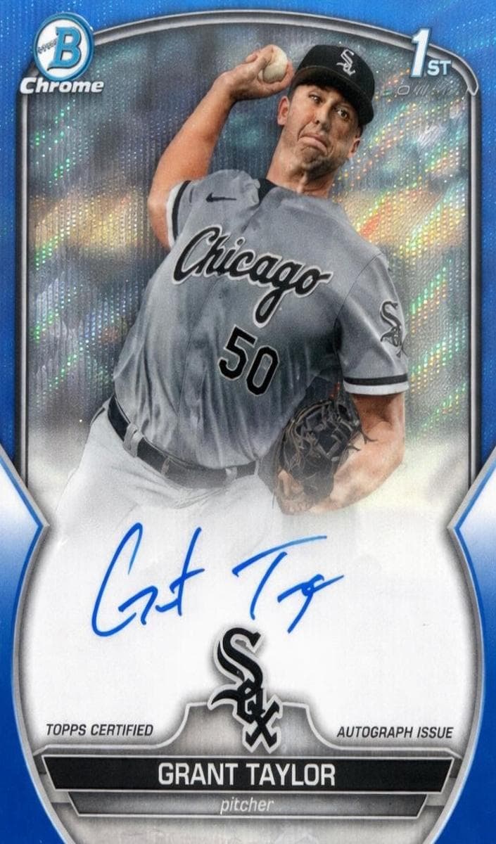 Grant Taylor 2023 bowman Bowman Draft