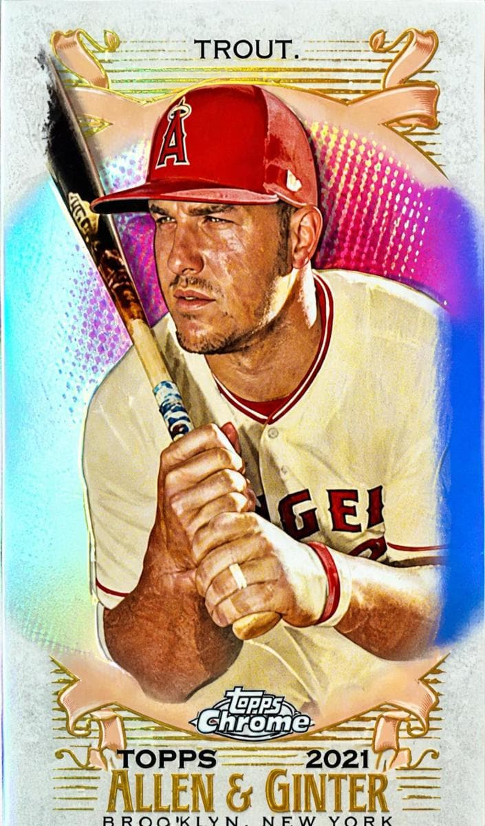 Mike Trout 2021 topps