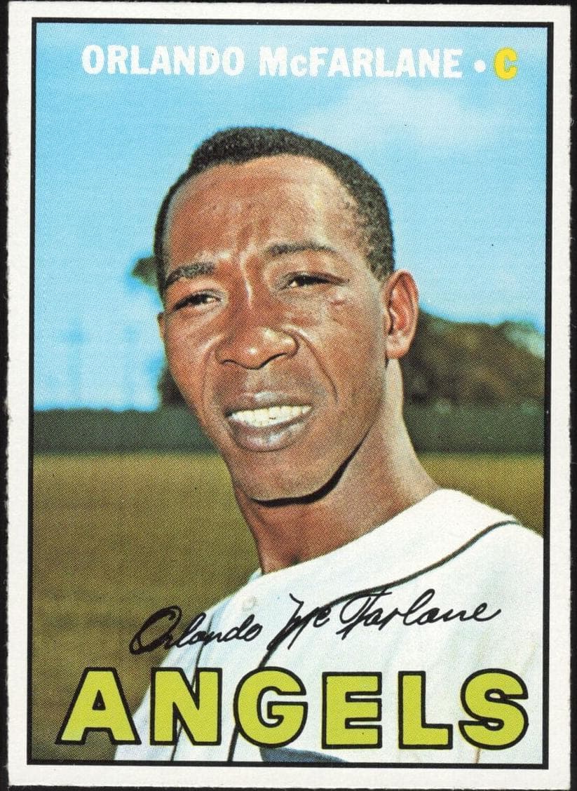Orlando McFarlane 1967 topps Topps
