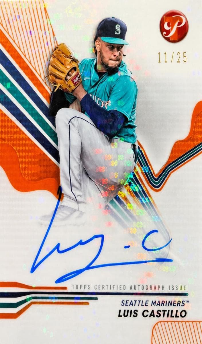 Luis Castillo 2024 topps Topps Pristine