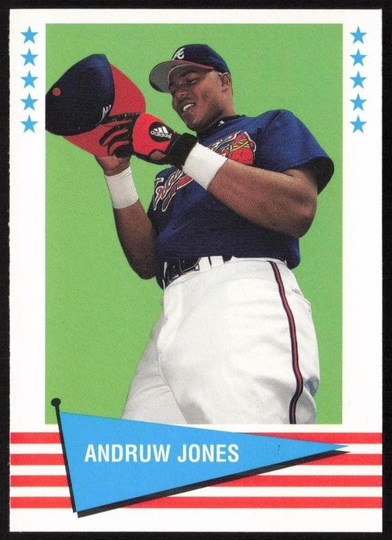 Andruw Jones 1999 fleer Fleer Tradition
