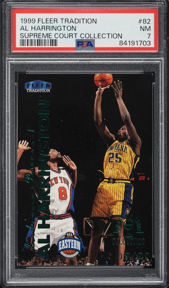 Al Harrington 1999 fleer Fleer Tradition