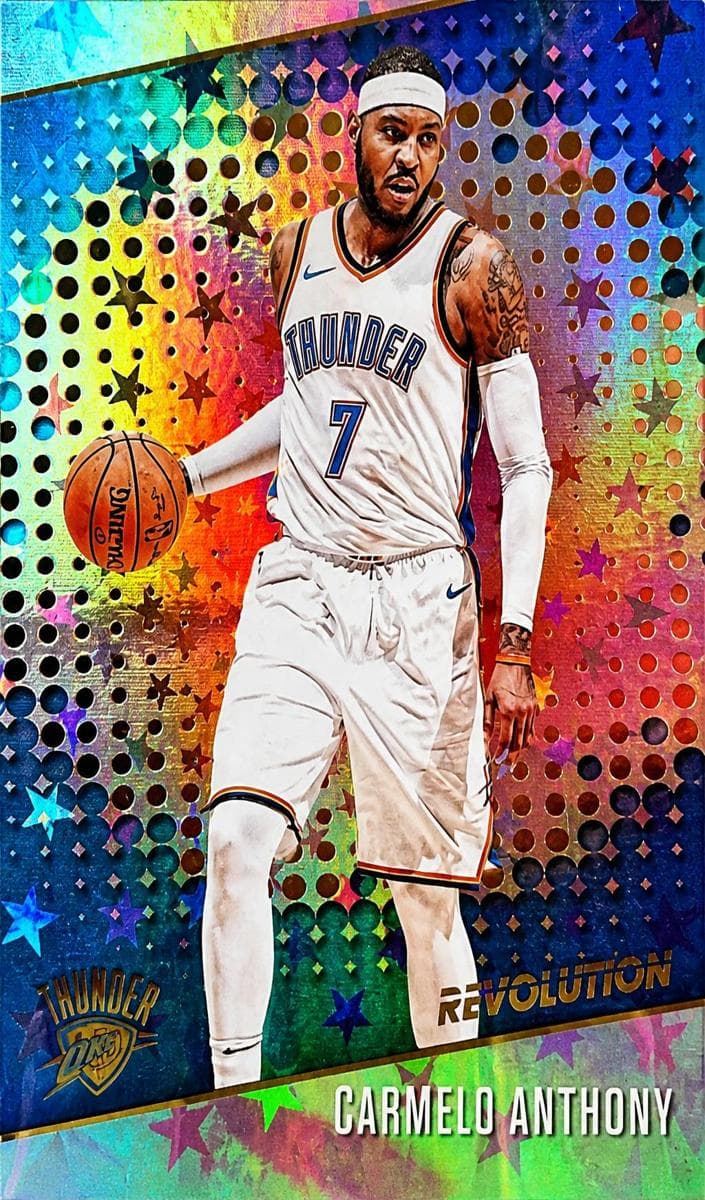 Carmelo Anthony 2017 panini Revolution