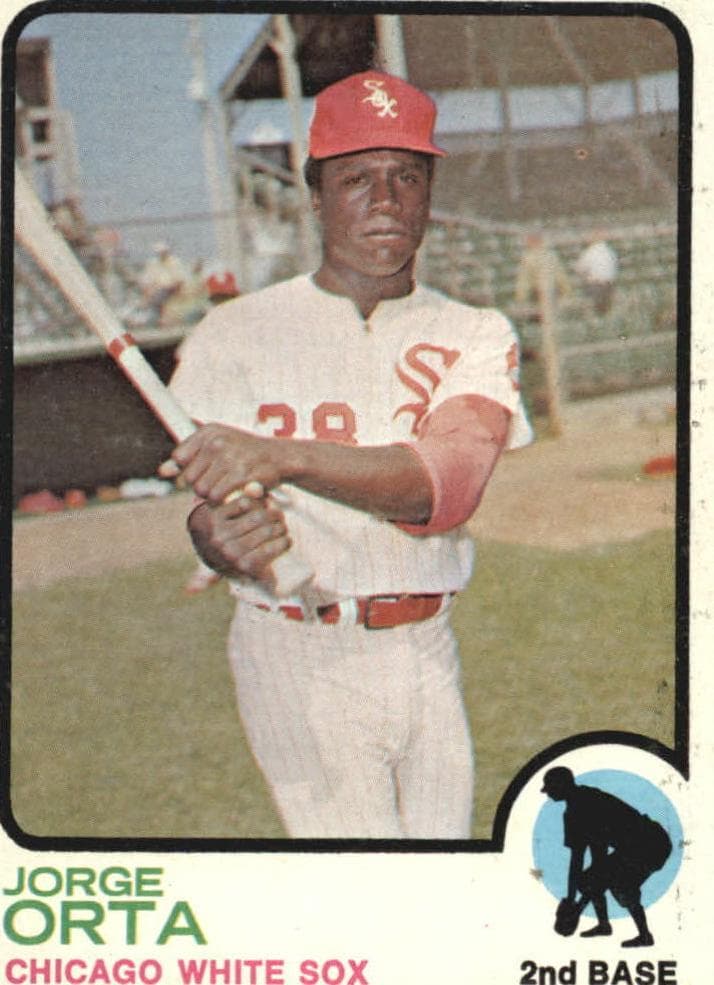 Jorge Orta 1973 topps Topps