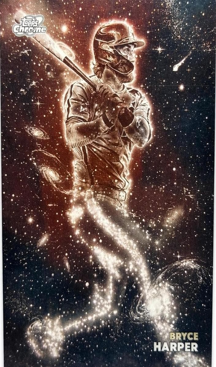 Bryce Harper 2025 topps Topps Cosmic Chrome