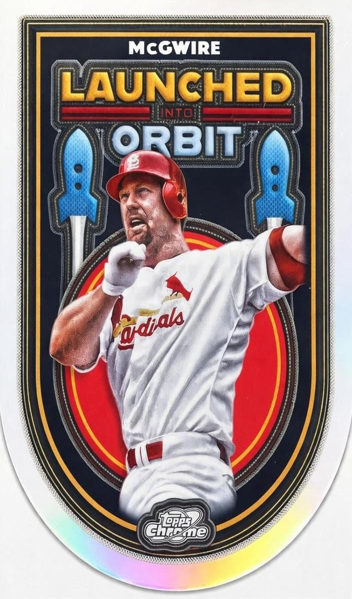 Mark McGwire 2025 topps Topps Cosmic Chrome