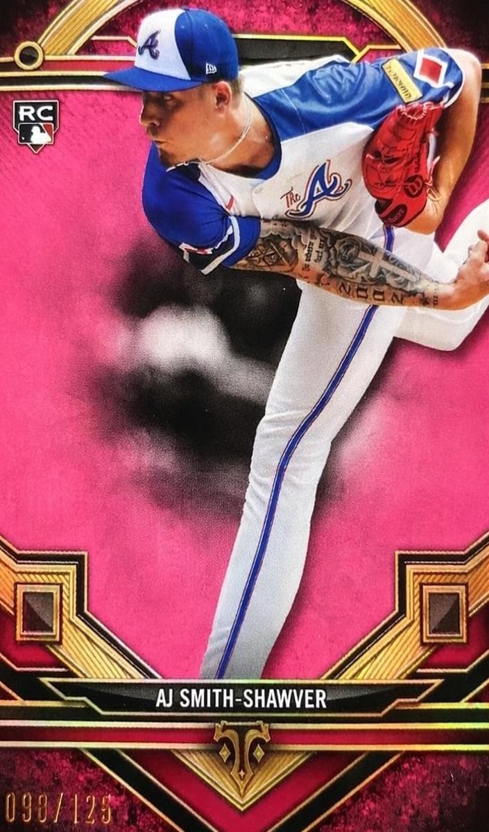 AJ Smith-Shawver 2024 topps Topps Triple Threads