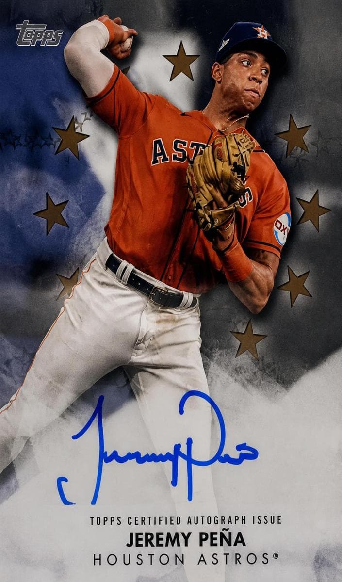 Jeremy Peña 2024 topps Topps