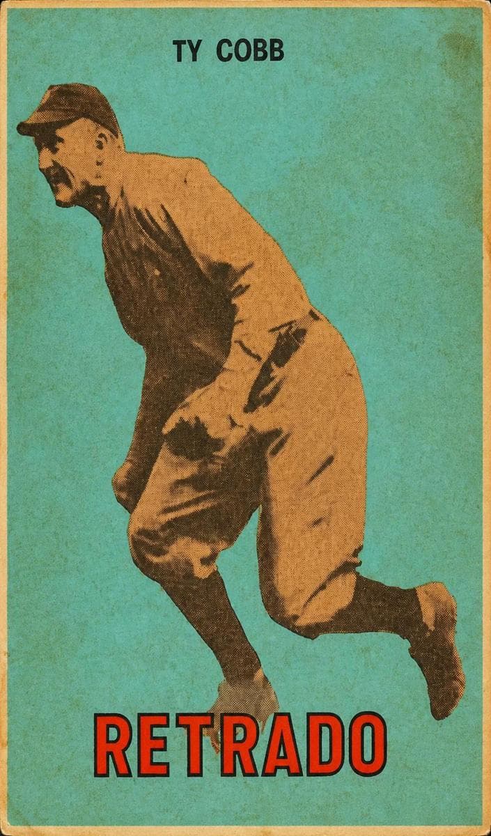 Ty Cobb 1967 topps Topps Venezuelan