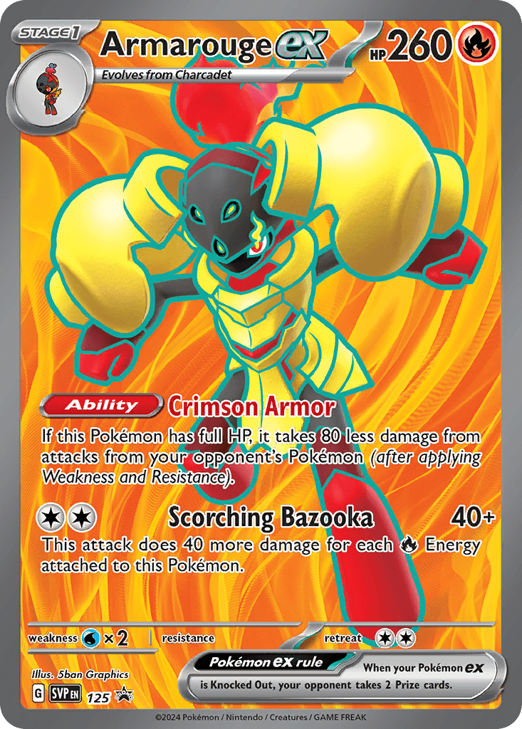 Armarouge ex 2023 Pokemon