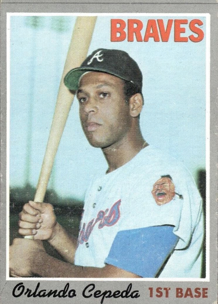 Orlando Cepeda 1970 topps Topps